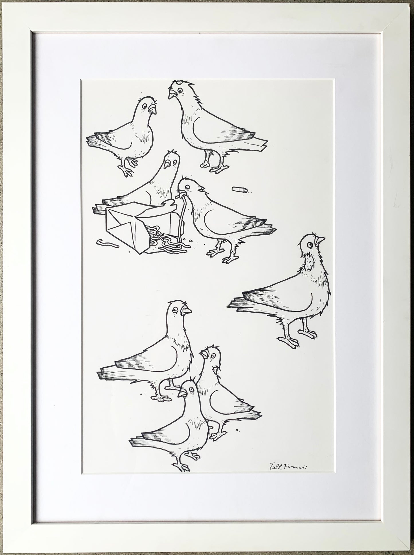 Pigeon Flock Allen