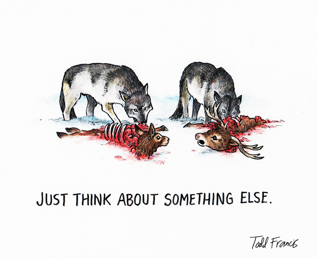 Just Think About Something Else