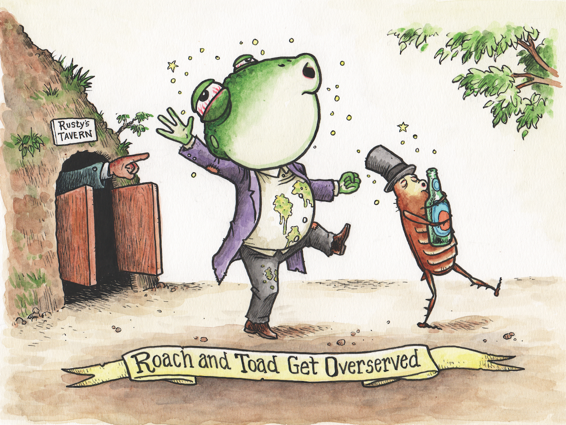 Roach And Toad Overserved