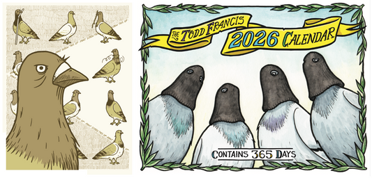 The New Todd Francis 2026 Calendar & Print Bundle